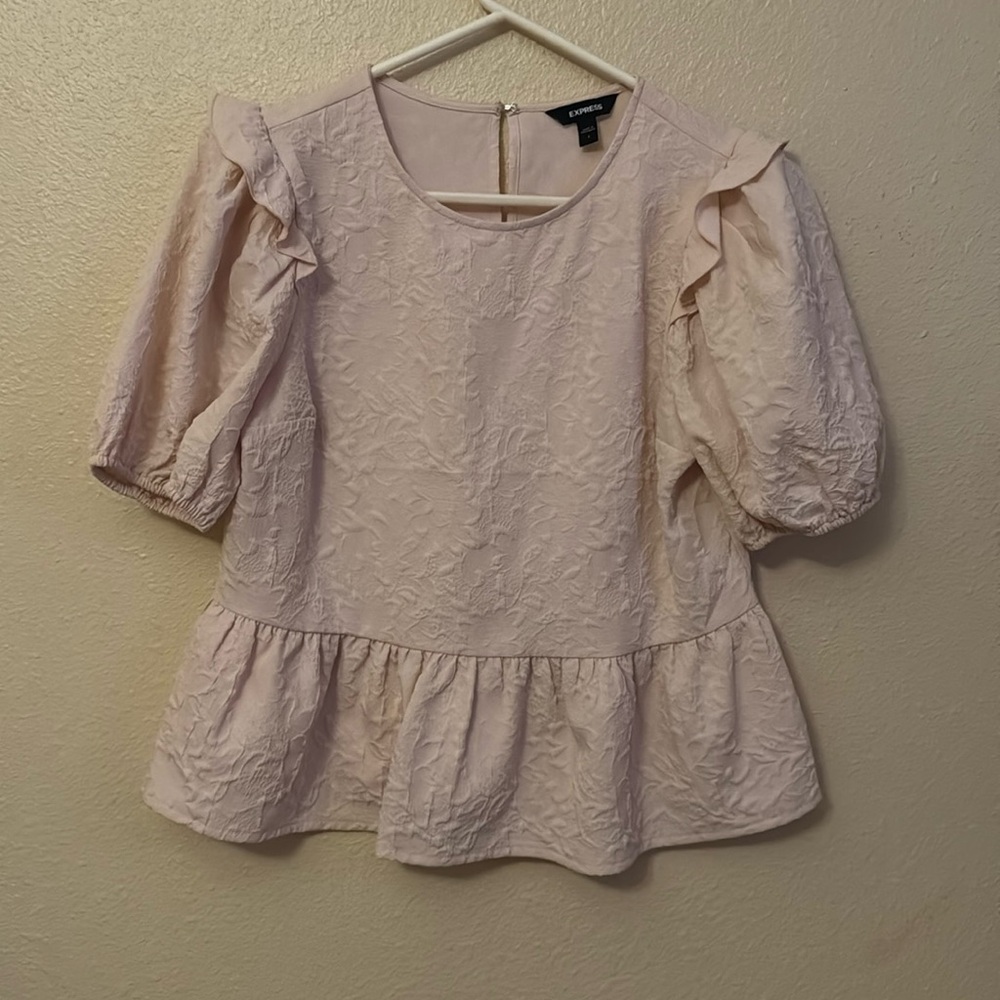 Express peplum top